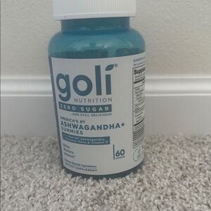 Goli Ashwagandha Gummies in Blue Bottle
